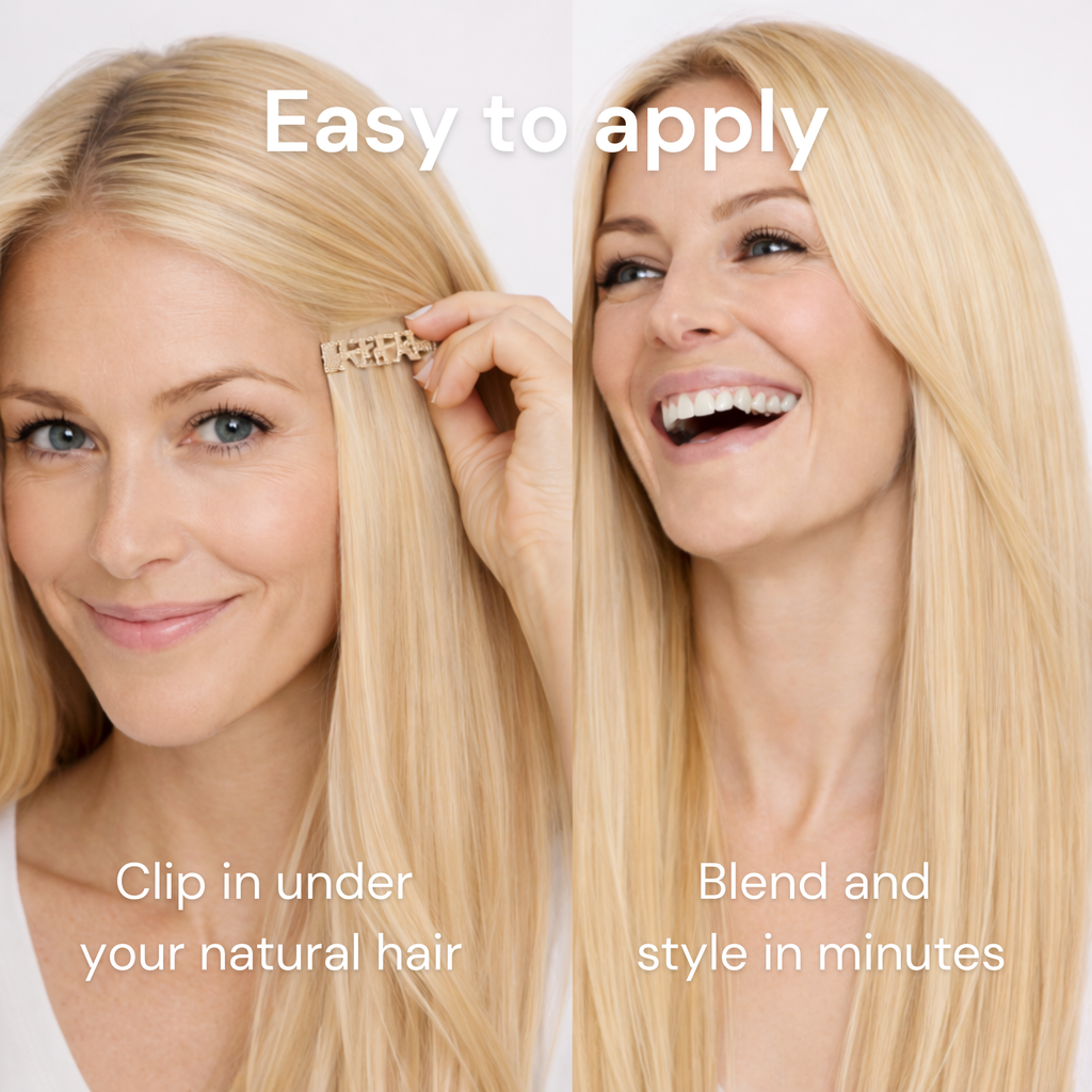 Light Blonde Straight Clip-ins
