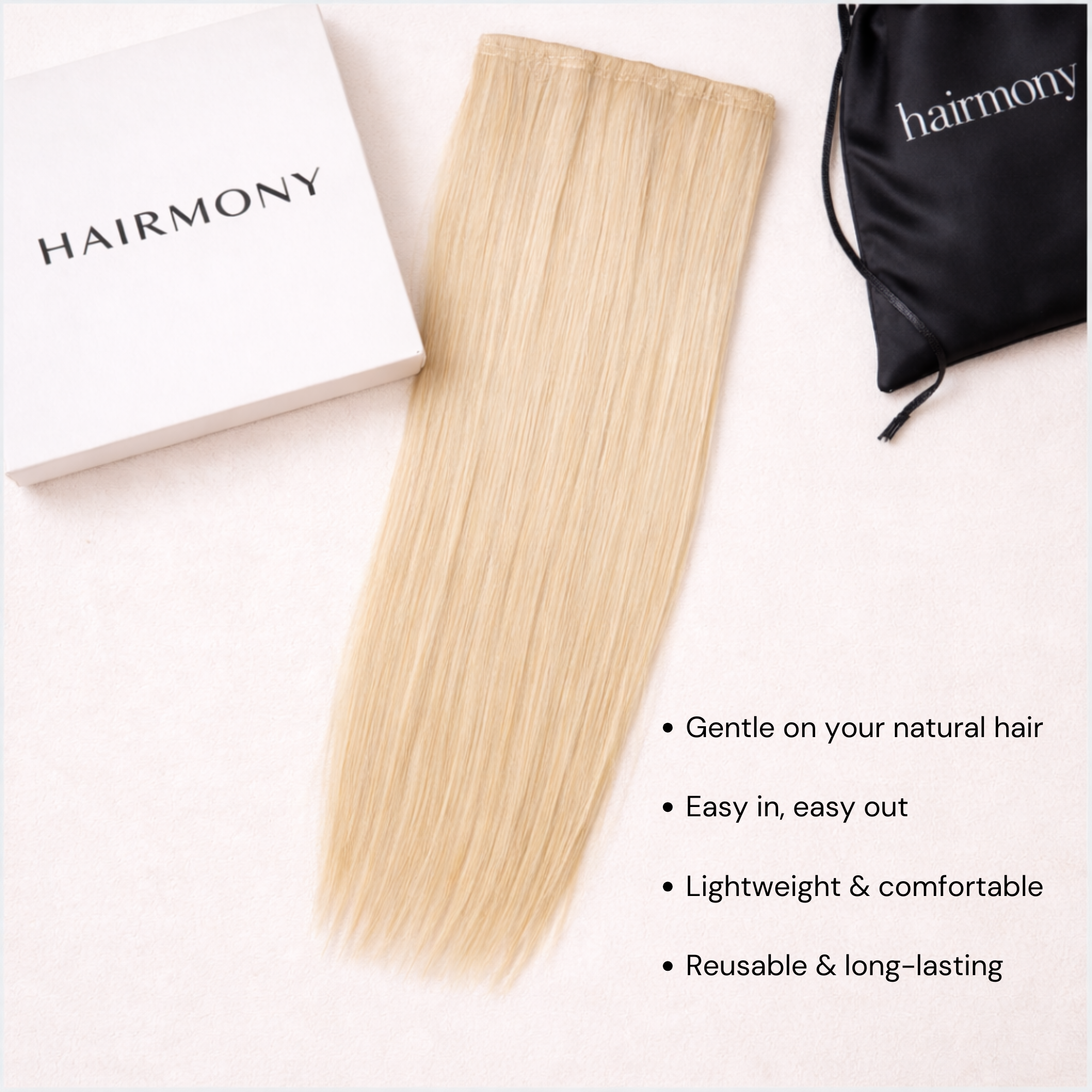 Light Blonde Straight Clip-ins