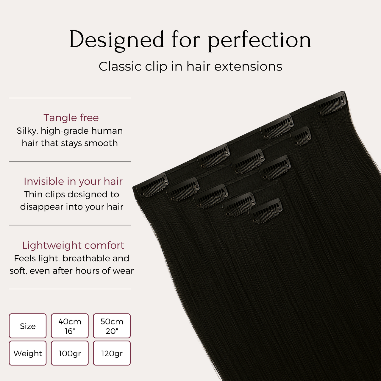 Straight - Clip in Extensions