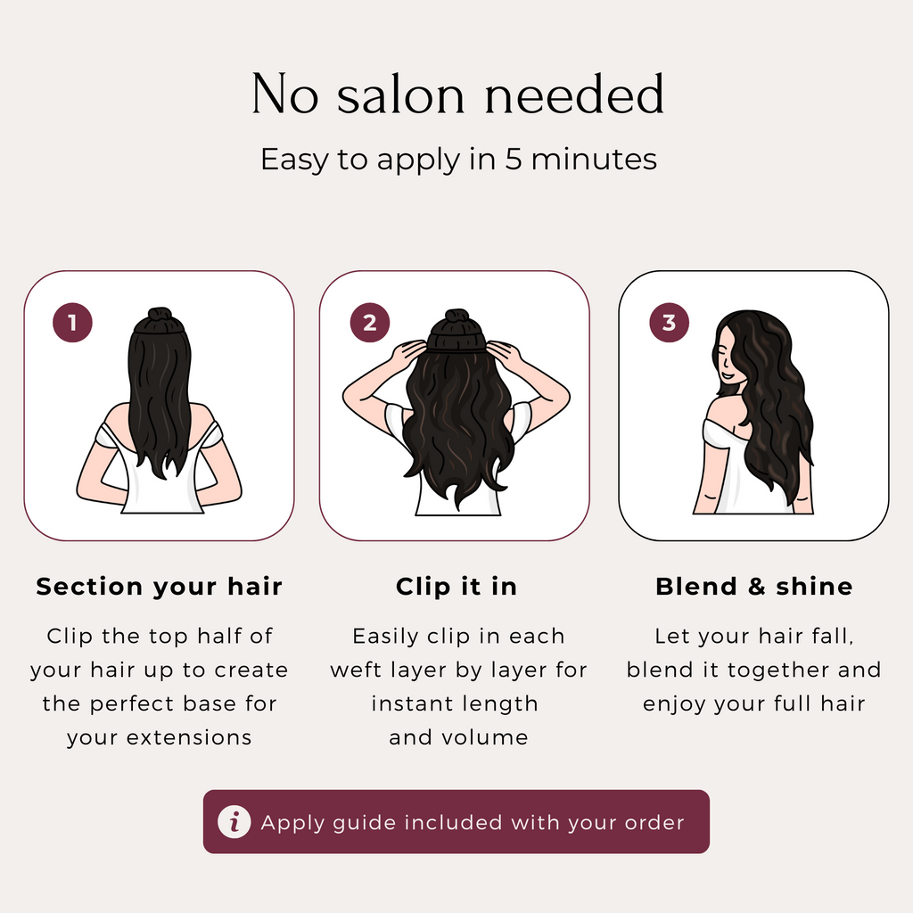 Wavy - Clip in Extensions