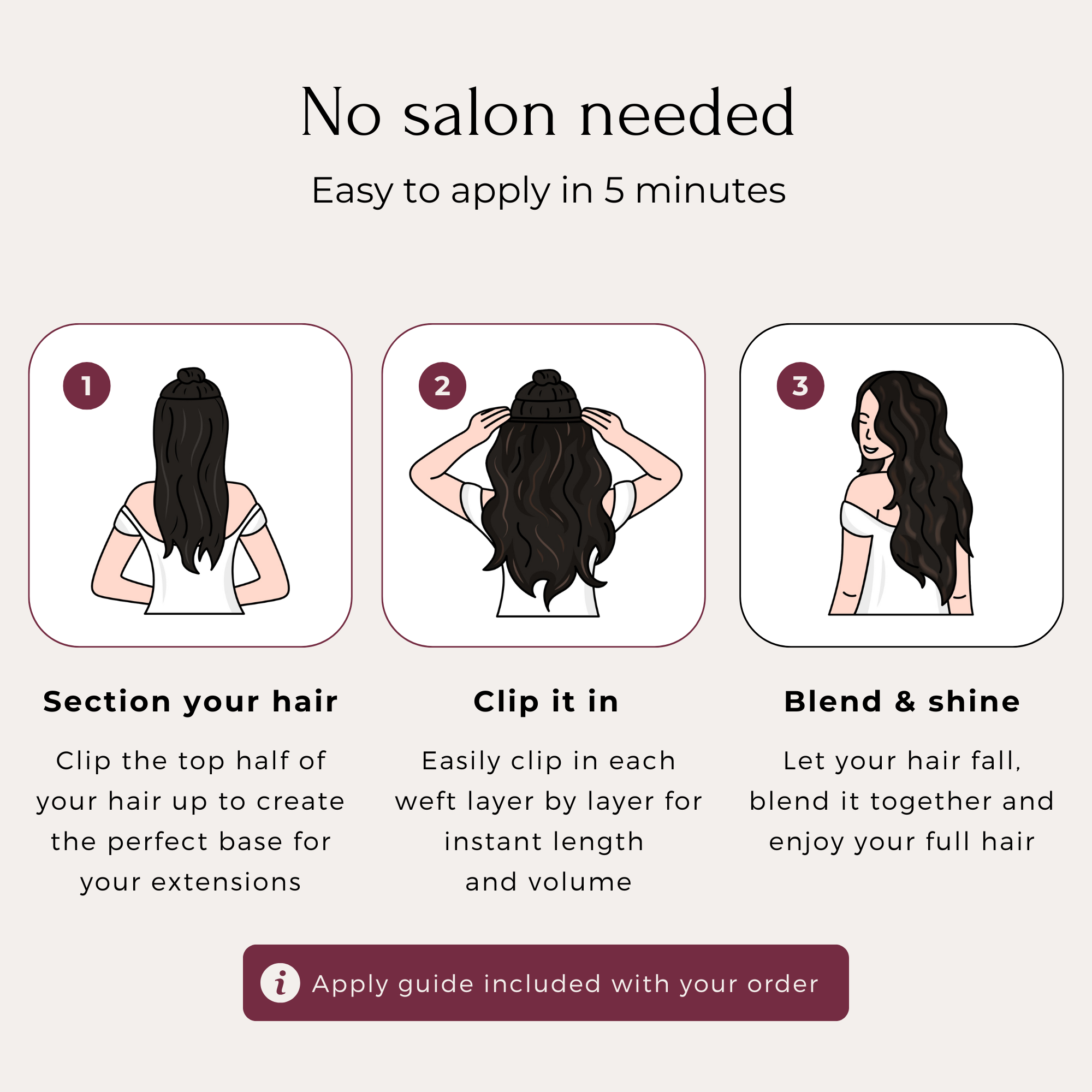 Wavy - Clip in Extensions