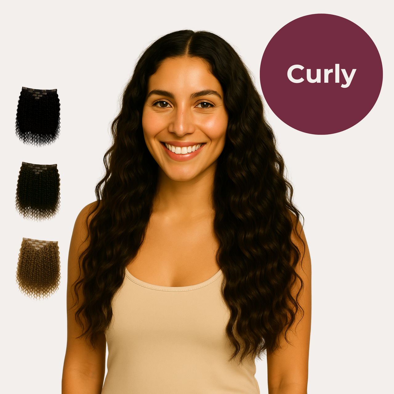 Curly - Clip in Extensions